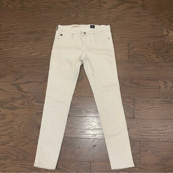 Ag Adriano Goldschmied Denim - AG Adriano Goldschmied Jeans White - Gray The Leggings Ankle Size 27